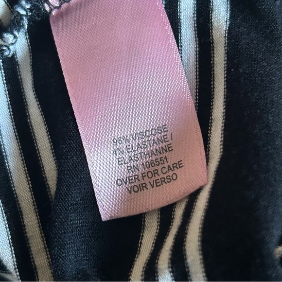 Calypso St. Barth Heather Stripe Long Sleeve Knit TOP - Picture 6 of 8